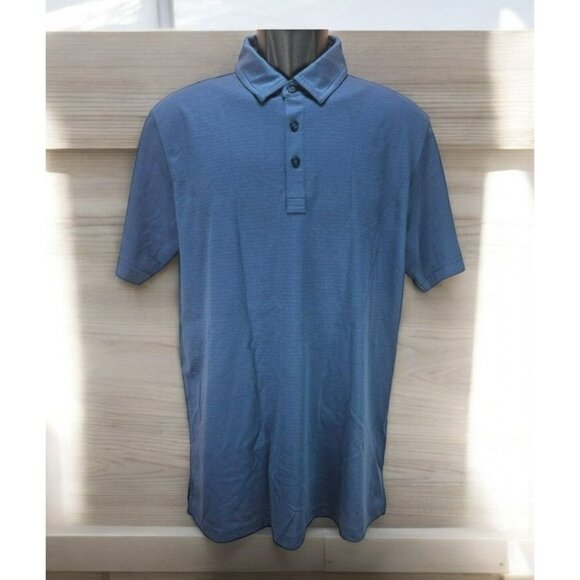 Travis Mathew Baymont Blue Premium Performance Polo Medium New NWT - Picture 1 of 8